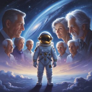 Beauty of Space Travel at Light Speed