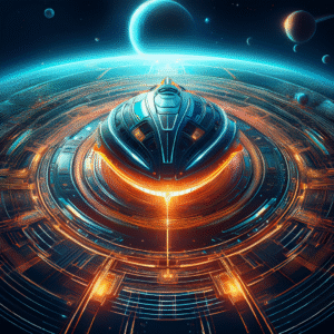 Beauty of Space Travel at Light Speed