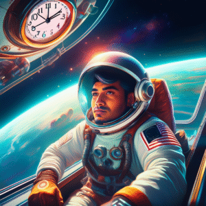 Beauty of Space Travel at Light Speed